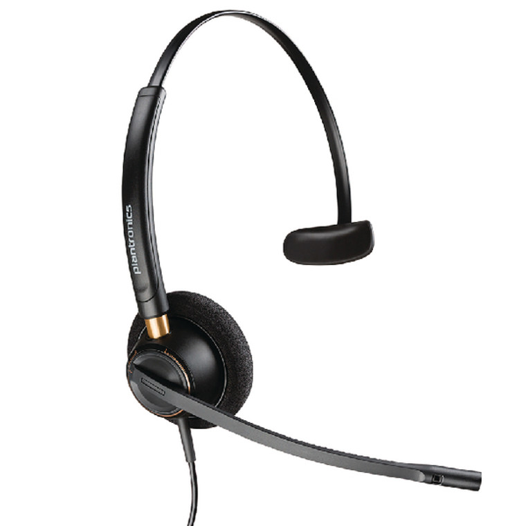 PLR04279 Plantronics EncorePro HW510 Customer Service Headset Monaural Noise-Cancelling 52633