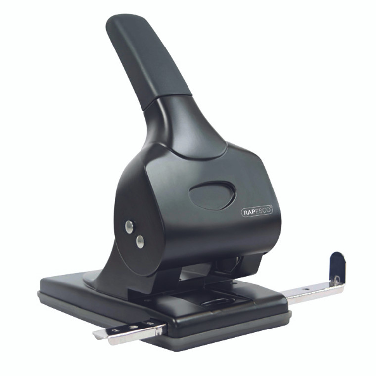 HT00157 Rapesco ALU 65 Hole Punch Metal Black 1015