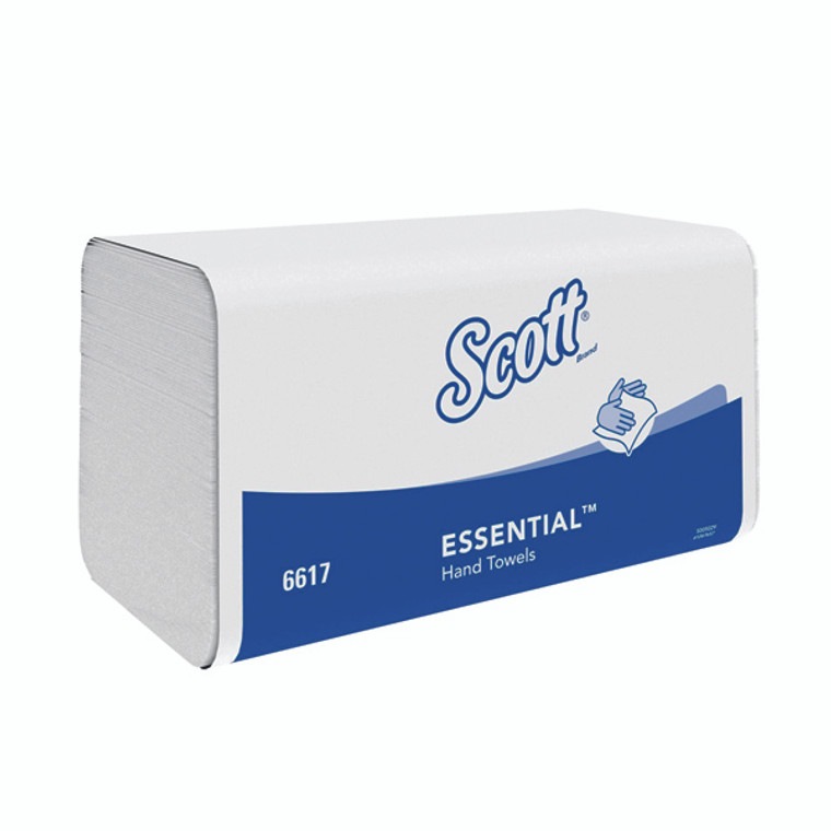 KC05198 Scott Essential Interfold Hand Towels White Pack 15 6617