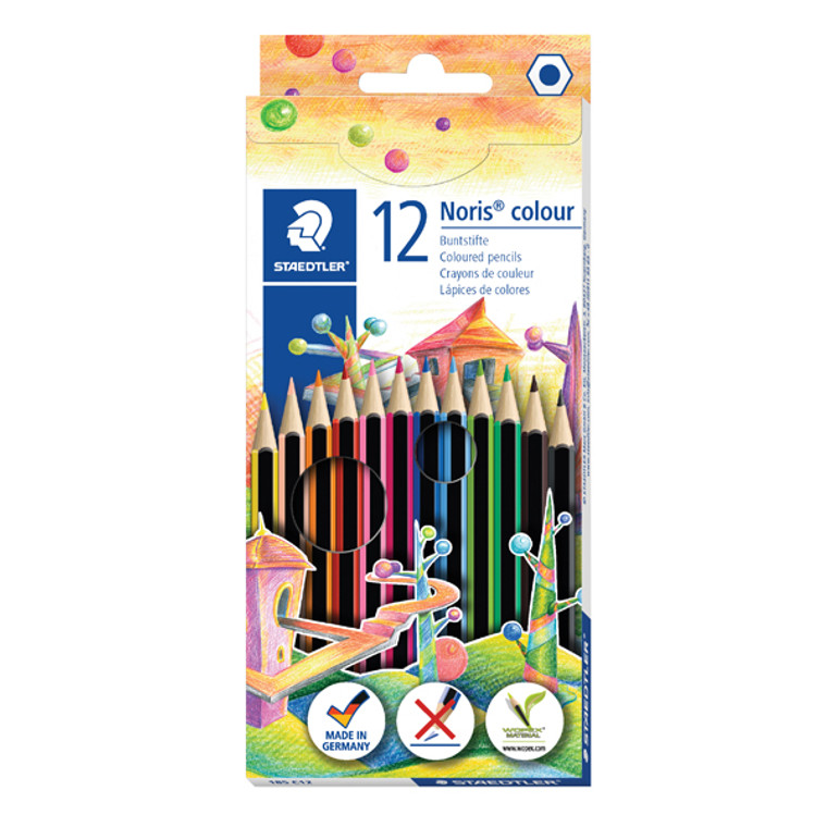 ST18512 Staedtler Noris Colour Colouring Pencils Pack 120 185 C12