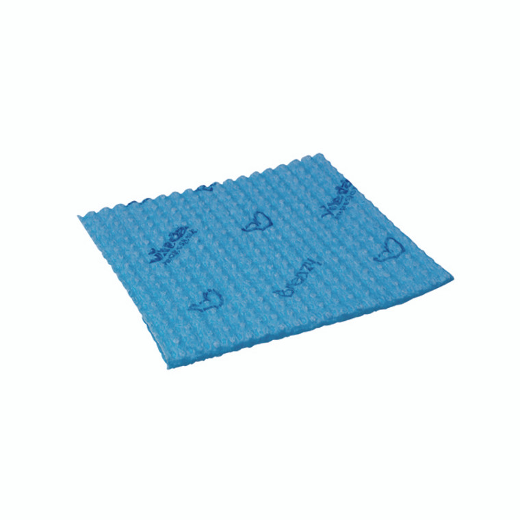 VIL21325 Vileda Breazy Microfibre Cloth Wave Blue Pack 25 0707220