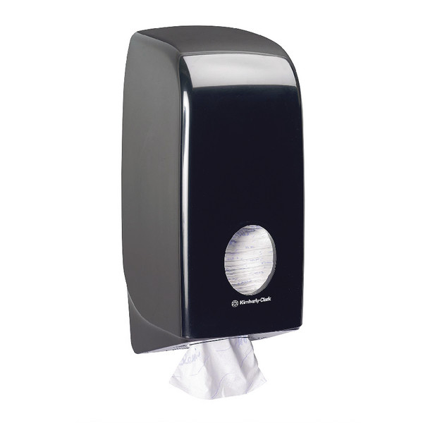 KC03794 Aquarius Bulk Pack Toilet Tissue Dispenser Black 7172
