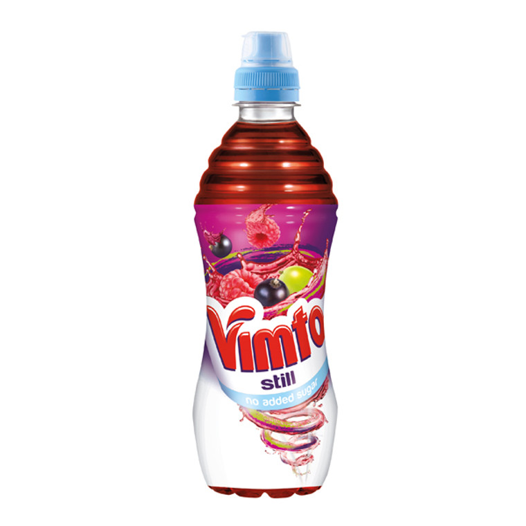 VM00132 Vimto 500ml Still Juice No Added Sugar Sportscap Pack 12 1176