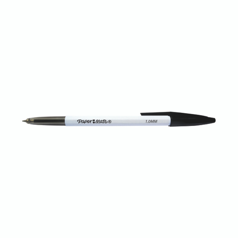 GL84379 Paper Mate Ball Pen Stick Black Pack 50 2084379