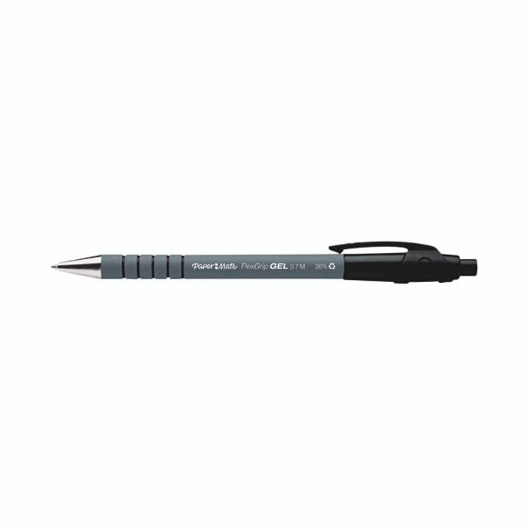 GL08217 PaperMate FlexGrip Gel Pens Black Pack 12 2108217