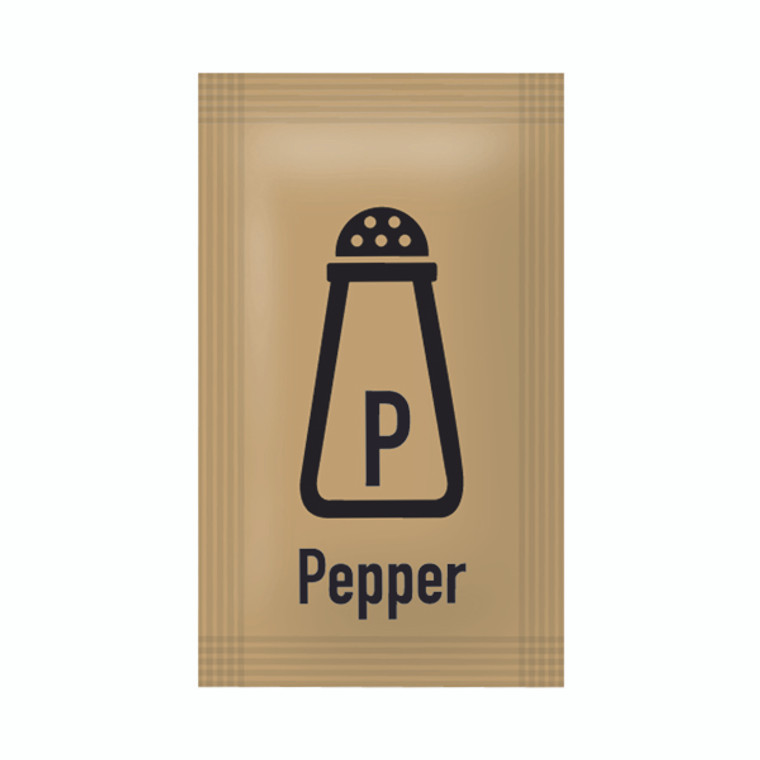 AU00072 SS Pepper Sachets Pack 2000 60111370