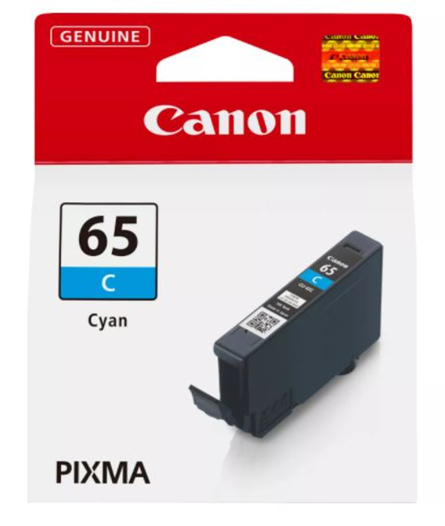 Canon 4216C001 CLI-65 C Cyan Ink Cartridge, 13ml