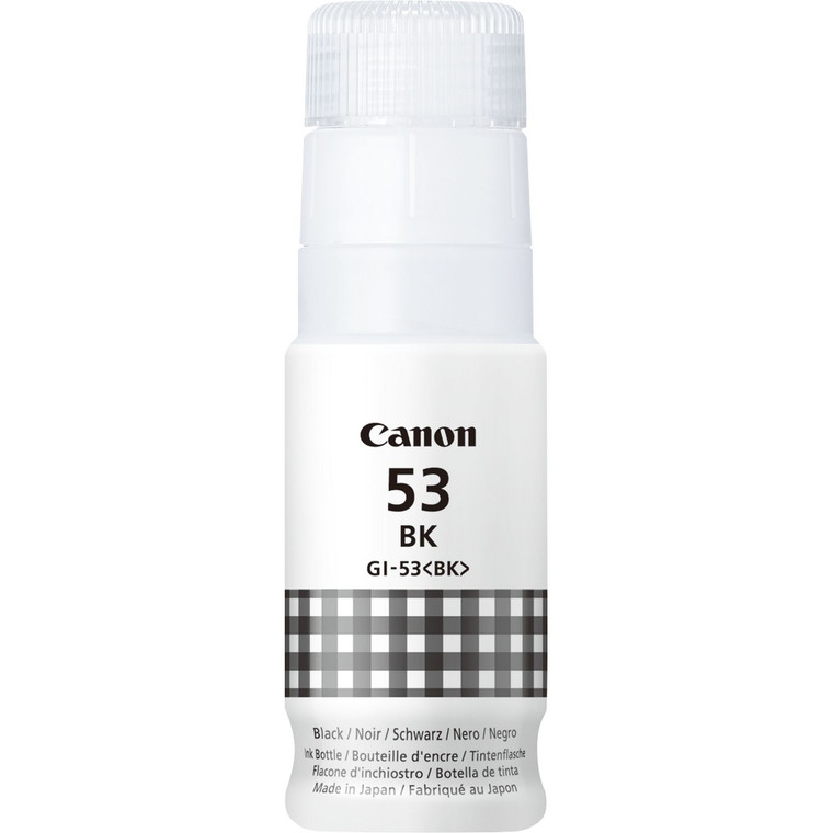 Canon 4699C001 GI-53 BK Ink Bottle Black, 3.7K pages, 60ml