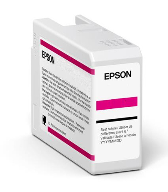Epson C13T47A600 T47A6 Light Magenta Ink Cartridge, 50ml