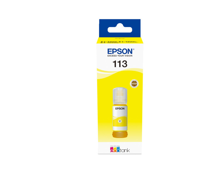 Epson C13T06B440 113 Yellow Ink Bottle, 6K pages, 70ml