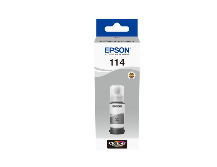 Epson C13T07B540 114 Grey Ink bottle, 70ml