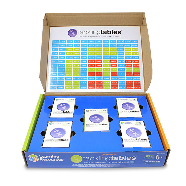 Table Learning Resources Learning Resources Tacklingtables Class Set - Supplies for Schools