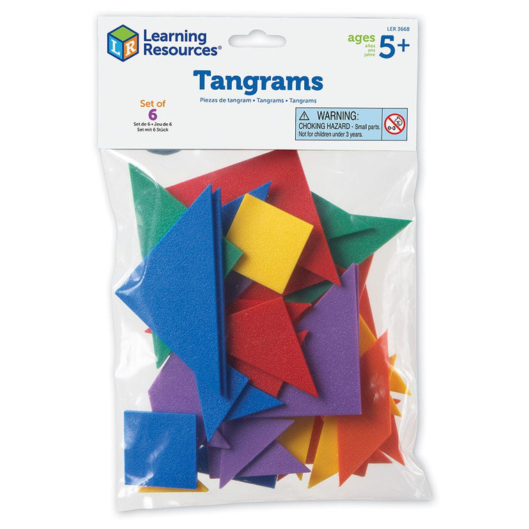 LER3668 Learning Resources Tangrams Smart Pack