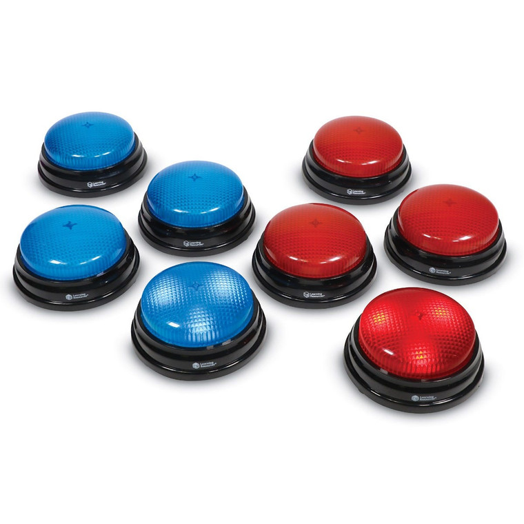 LER3780 Learning Resources Team Answer Buzzers (Set Of 8)