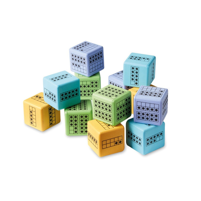 LR86887 Learning Resources Ten Frames Dice