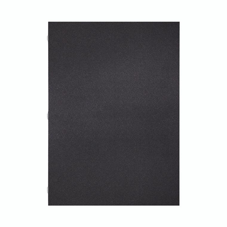 Silvine Sketch Book Laminated Cover 40 Pages A4 Black (Pack of 10) 480-S