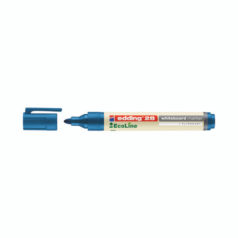 Edding 28 Ecoline Drywipe Markers (Pack of 10) Blue 4-28003