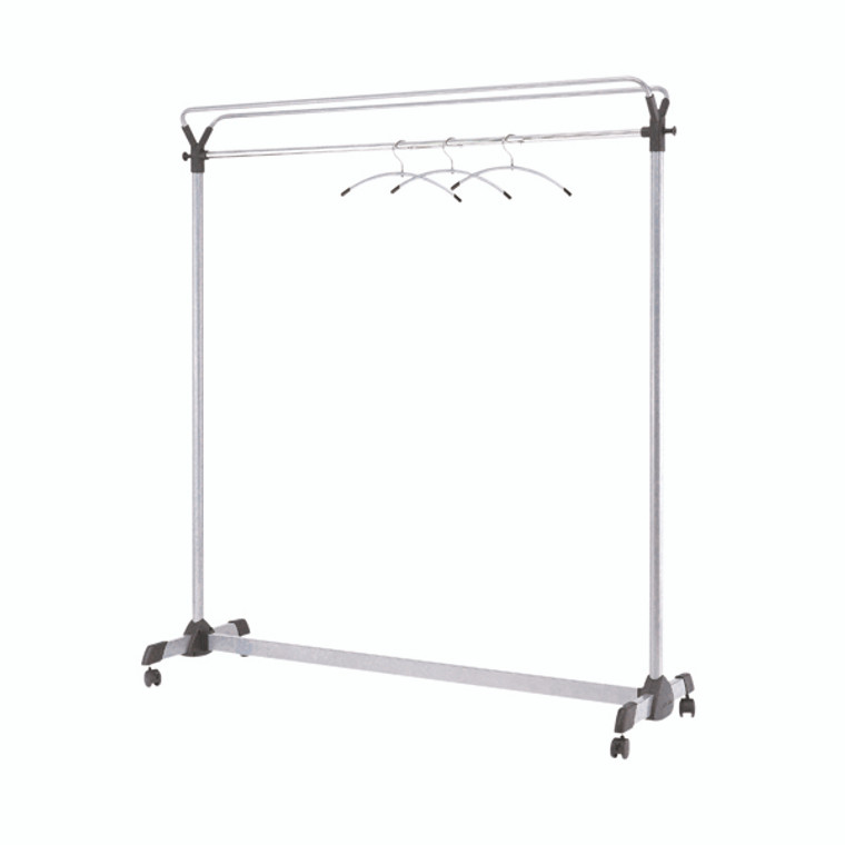 Alba Garment Coat Rack with Brakes Metal 1530x540x1715mm PMGROUP3