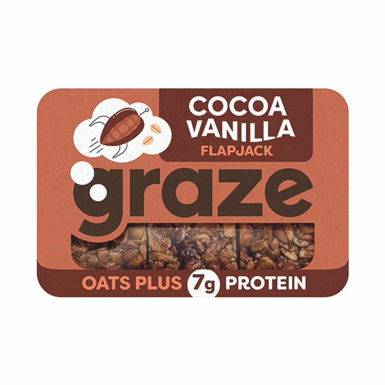 Graze Cocoa Flapjack Punnet (Pack of 9) C002643