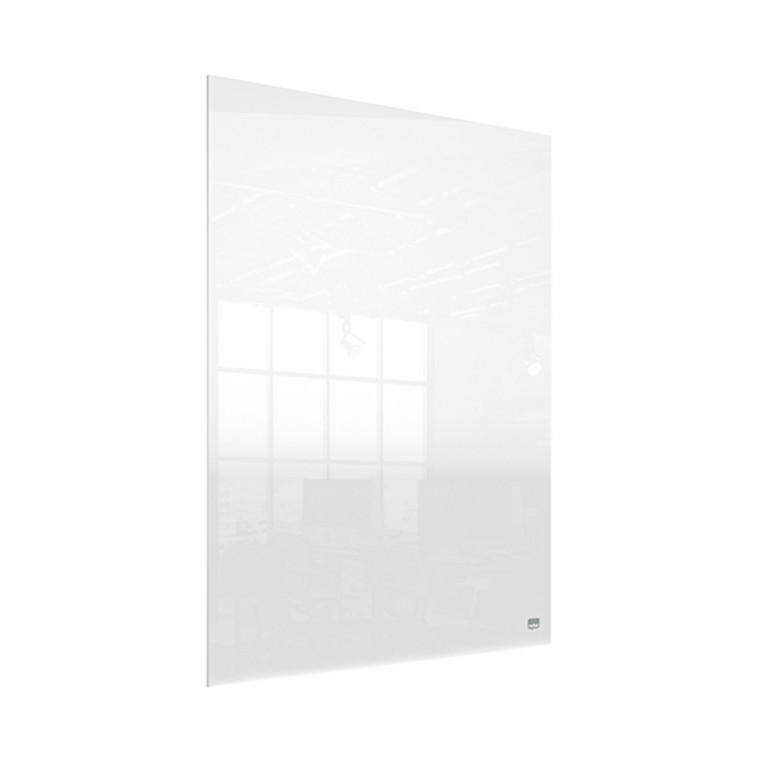 Nobo Transparent Acrylic Mini Whiteboard Desktop 600x450mm 1915618