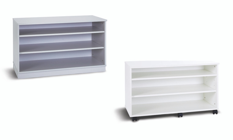 Monarch Premium Bookcase with 2 Adjustable Shelves H617mm