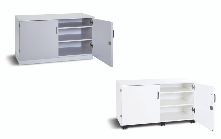 Monarch Premium Cupboard with 2 Adjustable Shelves and Lockable Doors