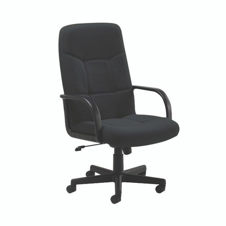 Arista Franca High Back Executive Chair 700x660x1180mm Charcoal KF50161