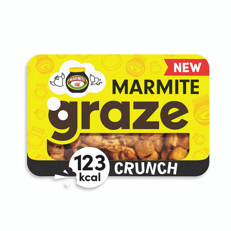 Graze Marmite Crunch Punnet 28g (Pack of 9) 3232