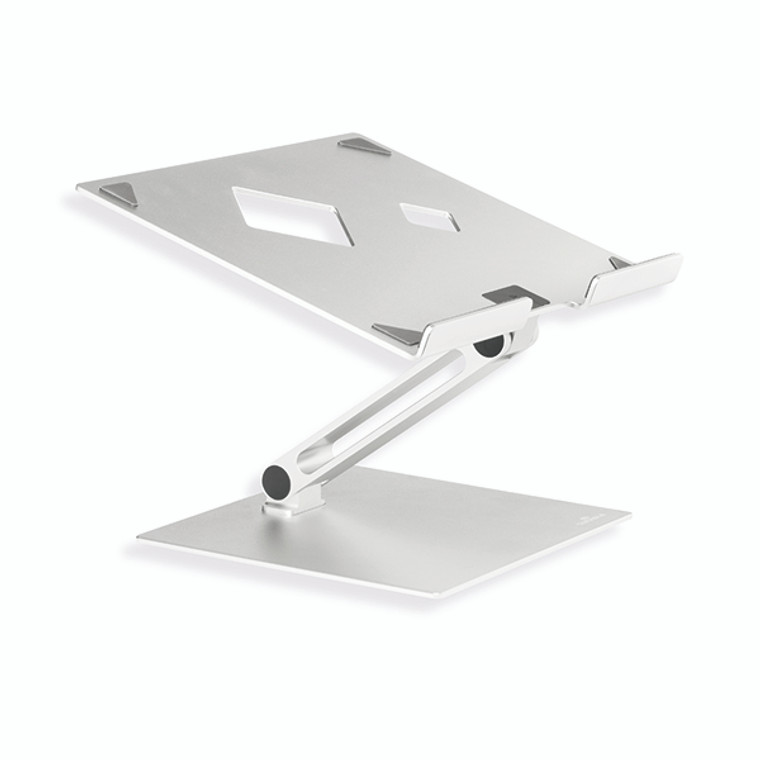 Durable Universal Adjustable Laptop Riser Stand Silver 505023
