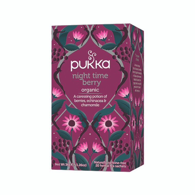 Pukka Night Time Berry Tea Bags (Pack of 20) 45060519146227