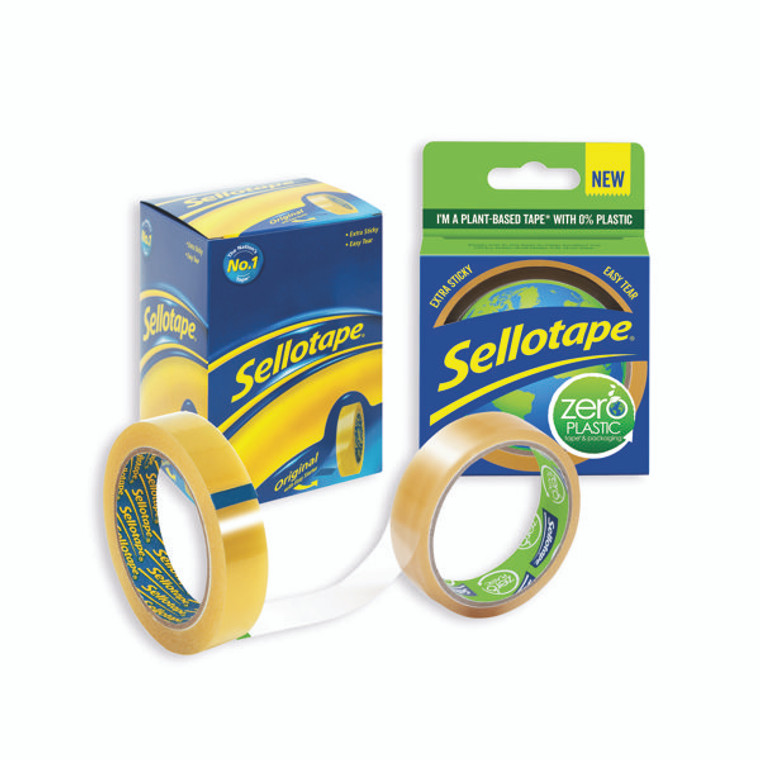 Sellotape Golden Tape 24mmx66m Buy 6 Packs Get FOC Zero Plastic Tape