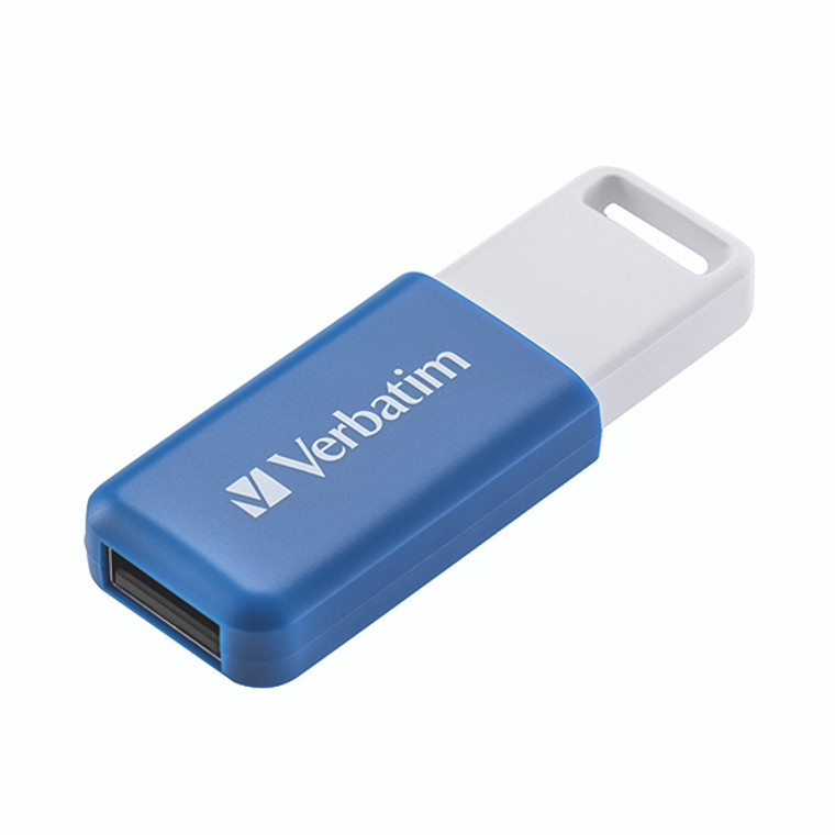 Verbatim Databar USB Drive USB 2.0 64GB Blue 49455