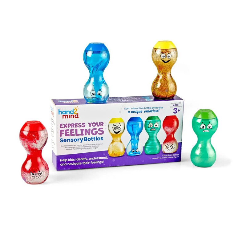 LR94488 Learning Resources Express Your Feelings Sensory Bottles