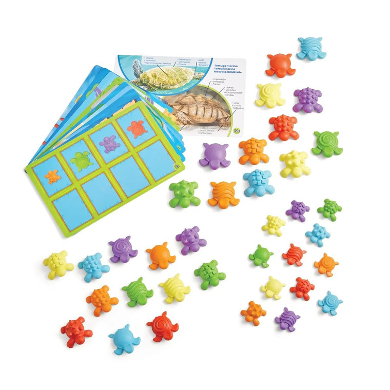 LR95328 Learning Resources Tactile Turtles Maths Activity Set