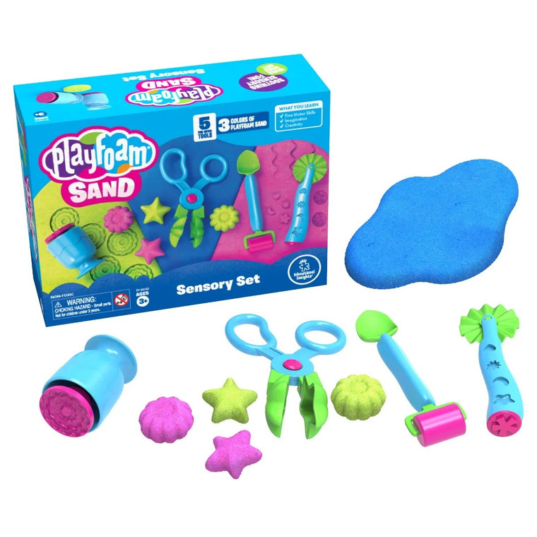 EI-2232 Learning Resources Playfoam Sand Sensory Set