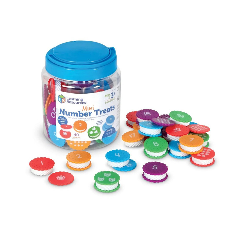 LER6798 Learning Resources Mini Number Treats