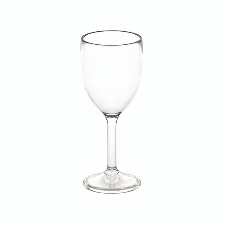 Wine Glass 265ml Polycarbonate Clear (Pack of 6) WG8584