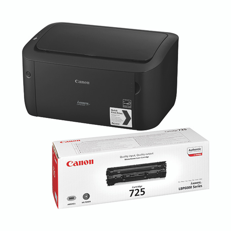 Canon i-SENSYS LBP6030B A4 Printer and Toner Bundle 8468B045