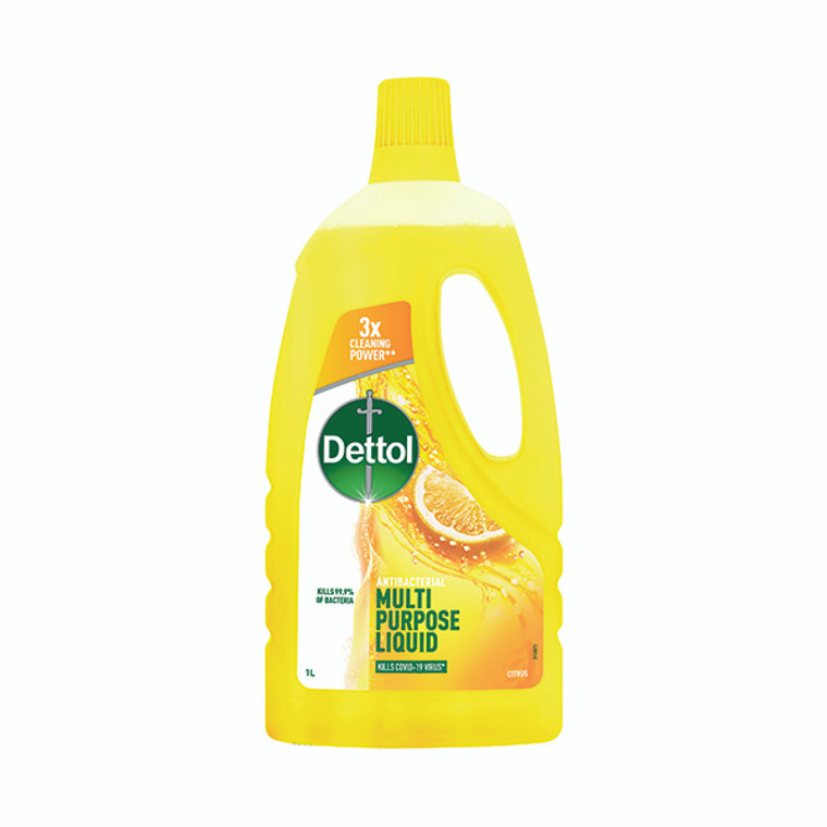 Dettol Multipurpose Cleaning Liquid Antibacterial Citrus 1L 8091522