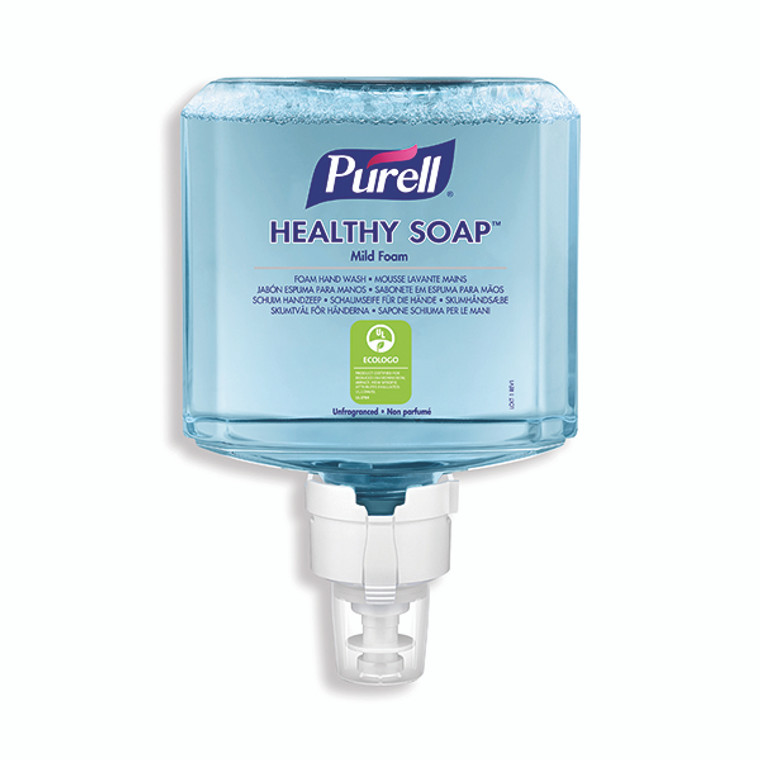 Purell ES8 Healthy Soap Foam Mild Refill Unfragranced 1200ml (Pack of 2) 7769-02-EEU00