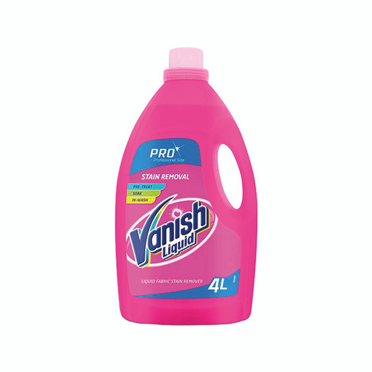 Vanish Liquid Fabric Stain Removal 4 Litre 74909