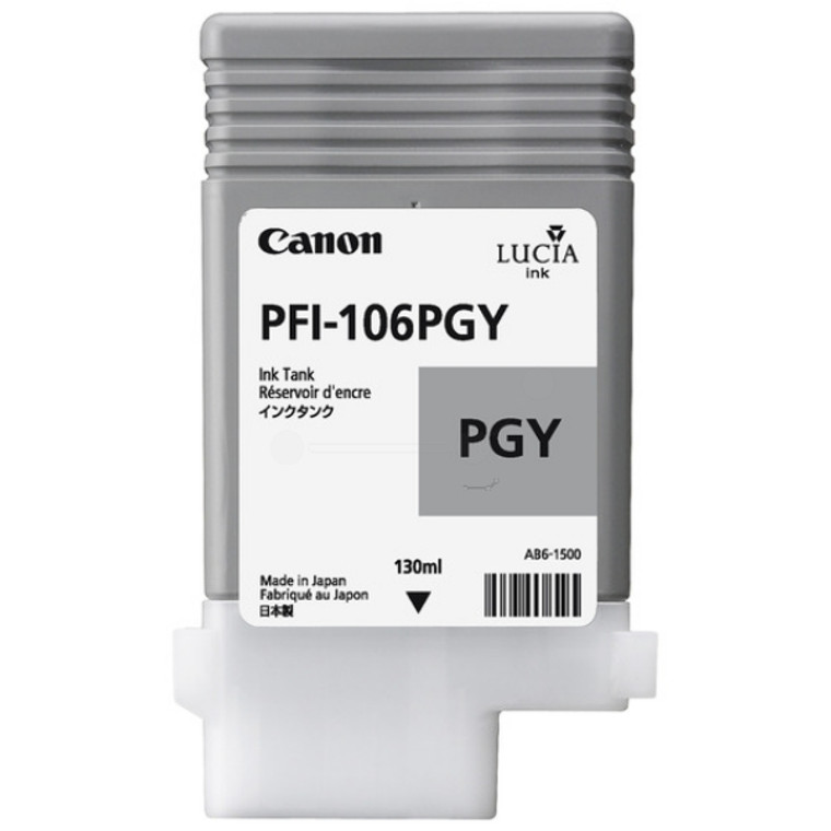 6631B001 Canon 6631B001 PFI-106 PGY Photo Grey Ink Cartridge