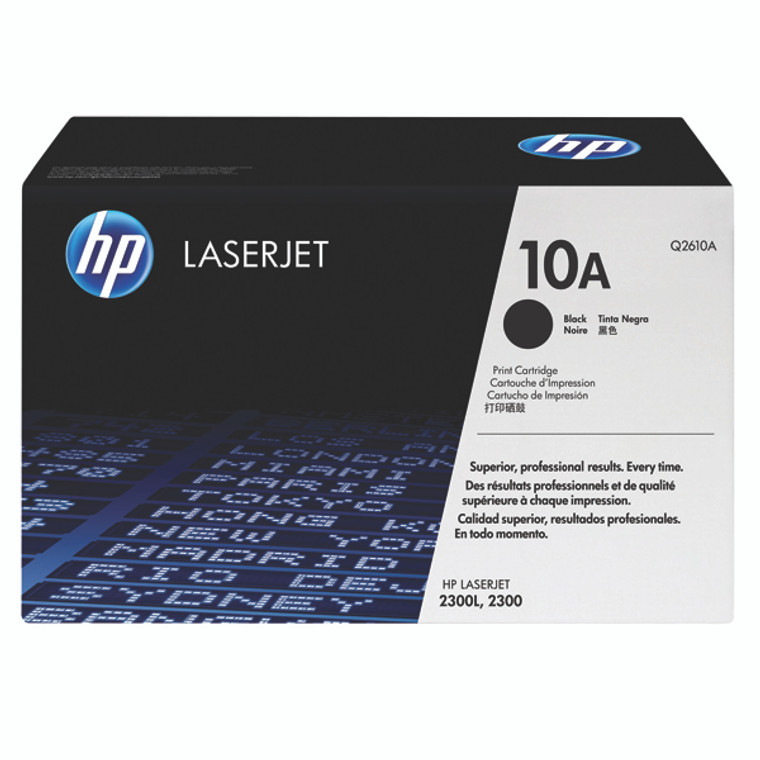 Q2610A HP Q2610A 10A Black Toner