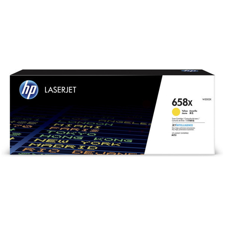 W2002X HP W2002X 658X Yellow Toner 28K pages