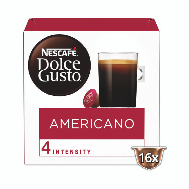 Nescafe Dolce Gusto Americano 3x16 Pods 136g (Pack of 48) 12528219