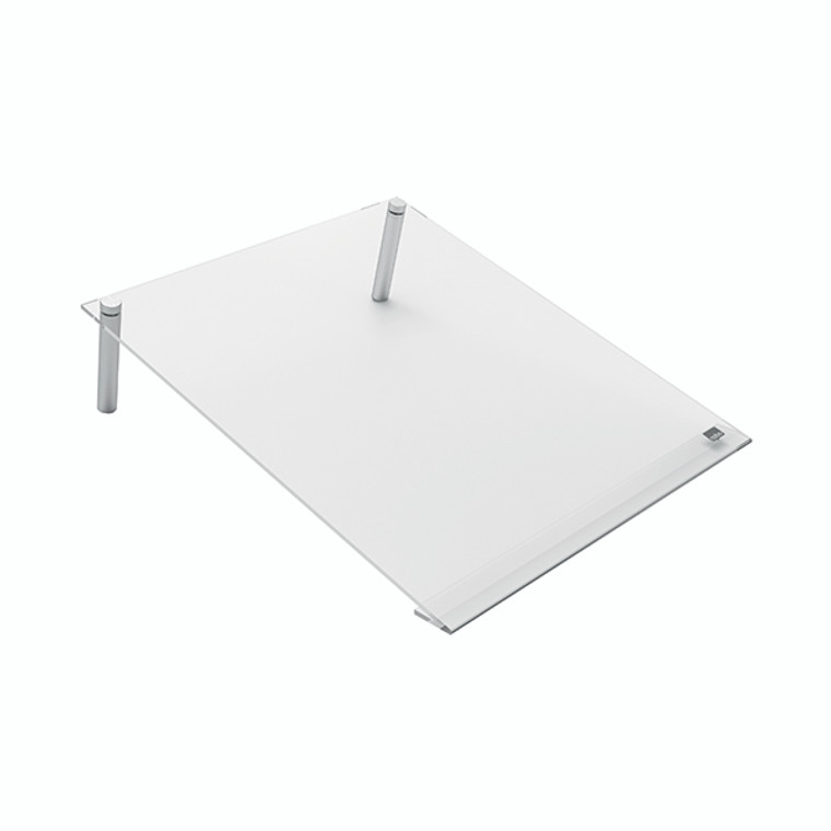 Nobo A4 Transparent Acrylic Mini Whiteboard Slanted Desktop 1915612