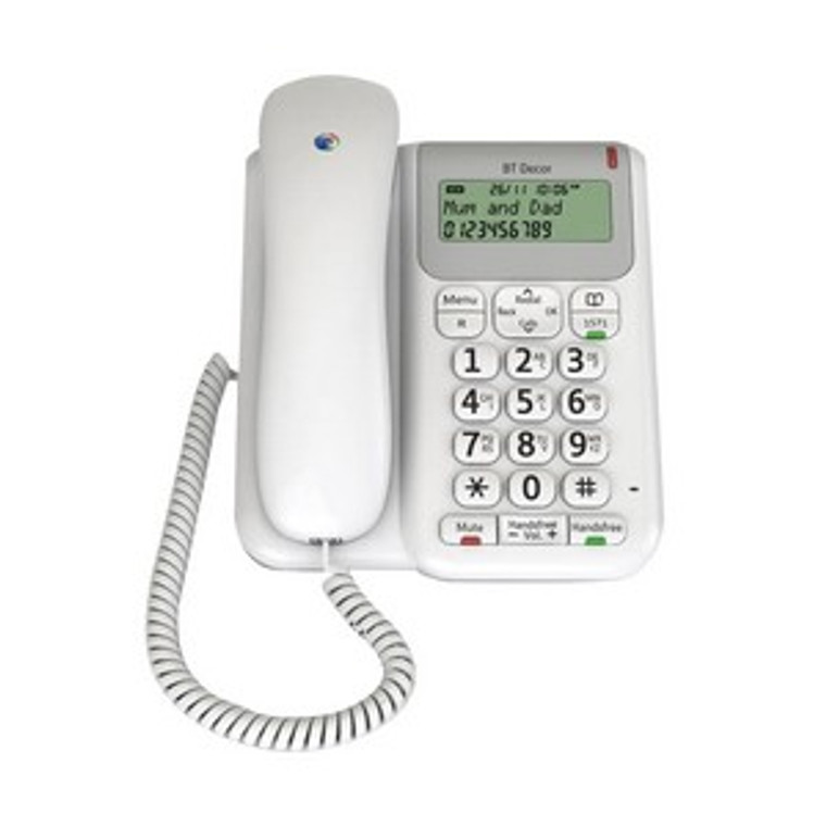 BT30442 BT Decor 2200 Corded Phone White 061127