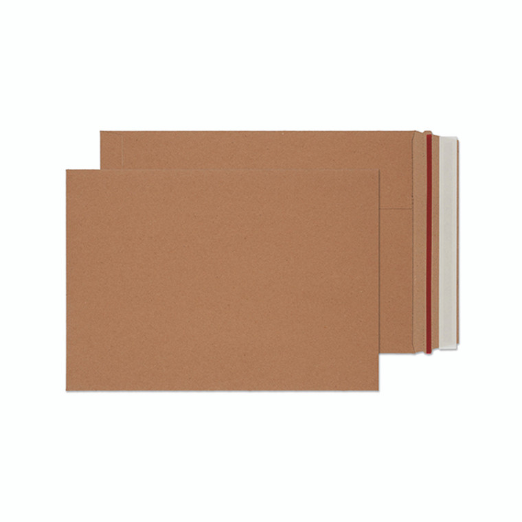 Blake All Board Pocket Envelope Peel and Seal 350gsm 324x229mm Kraft (Pack of 100) MA9-RS