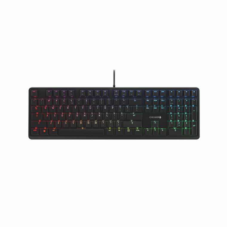 Cherry G80-3000N RGB Mechanical Wired Keyboard with Cherry MX Technology Black G80-3838LWBGB-2