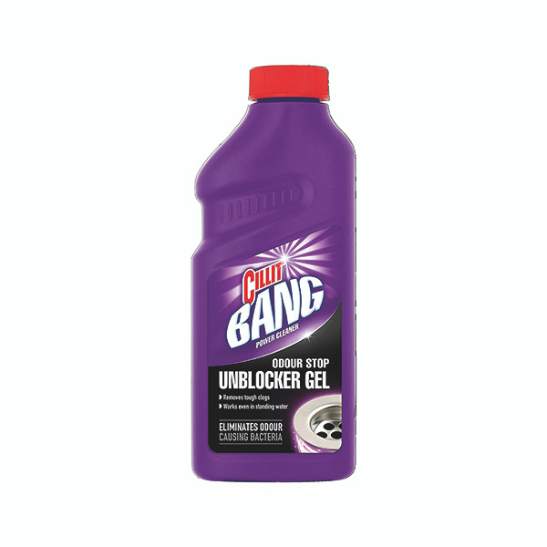 Cillit Bang Power Cleaner Odour Stop Unblocker Gel 500ml 3082040